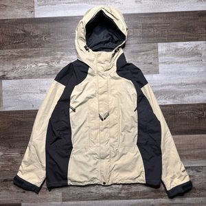 Vintage 90s The North Face TNF Sand Gore-Tex Mountain Light Jacket Extra Large